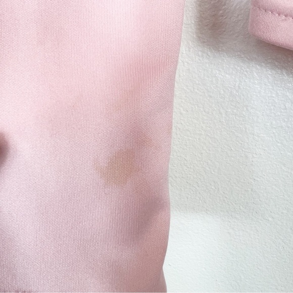 Pearl Izumi 1/4 Zip Long Sleeve Top Pink & Tan Size Small - Picture 8 of 10